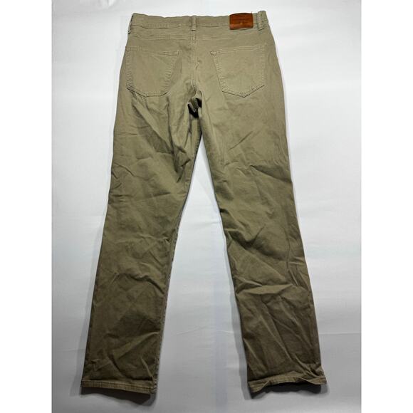 Lucky Brand Men's 410 Athletic Slim Fit Straight Leg Khaki Pants - Size 34x31.5 - Picture 2 of 6